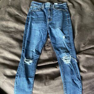 Eunina Bell Super High Rise Skinny Ankle Jean Size 9